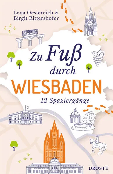 Cover: Zu Fuß durch Wiesbaden