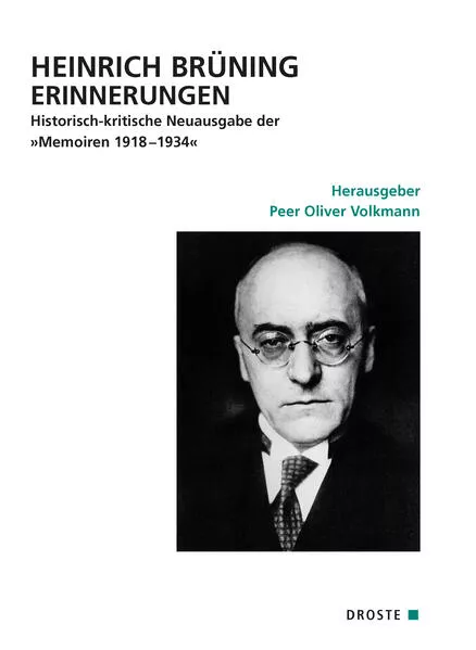 Cover: Heinrich Brüning Erinnerungen