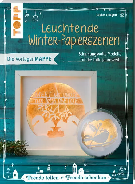 Cover: Leuchtende Winter-Papierszenen (kreativ.kompakt)