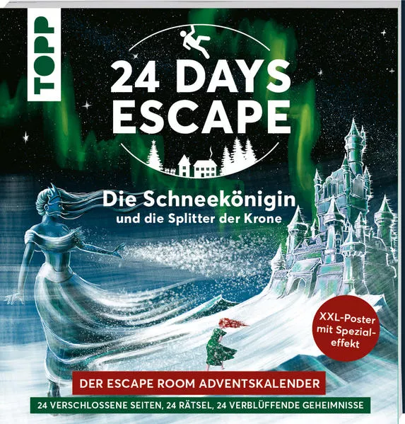 24 DAYS ESCAPE – Der Escape Room Adventskalender: Die Schneekönigin und die Splitter der Krone