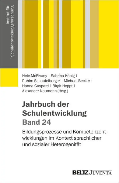Jahrbuch der Schulentwicklung. Band 24
