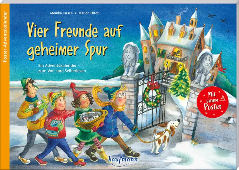Cover: Vier Freunde auf geheimer Spur