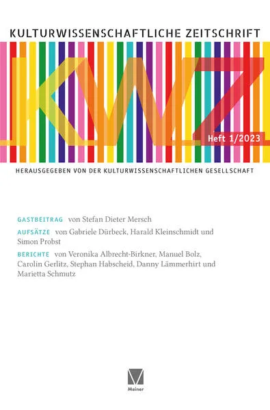 Kulturwissenschaftliche Zeitschrift