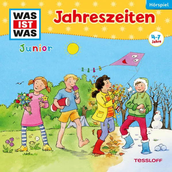 Cover: WAS IST WAS Junior Hörspiel. Jahreszeiten