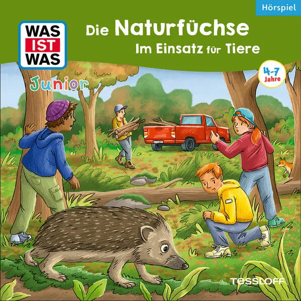 WAS IST WAS Junior Hörspiel. Die Naturfüchse. Im Einsatz für Tiere!