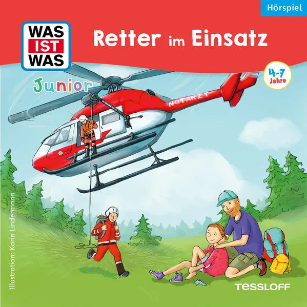Cover: WAS IST WAS Junior Hörspiel. Retter im Einsatz