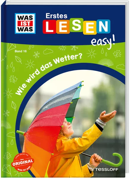 Cover: WAS IST WAS Erstes Lesen easy! Band 16. Wie wird das Wetter?