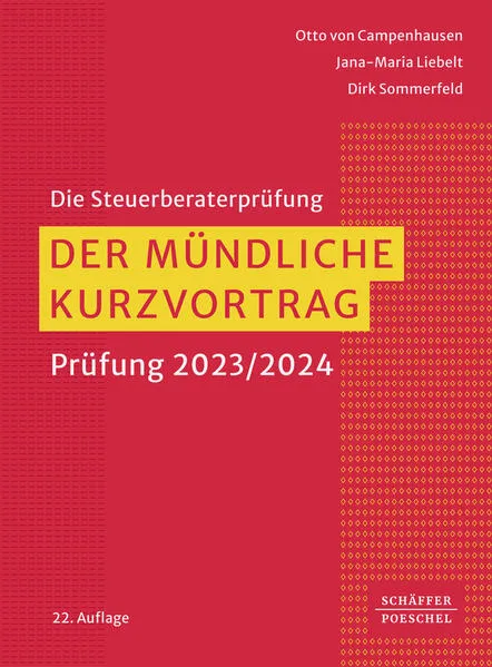 Der mündliche Kurzvortrag