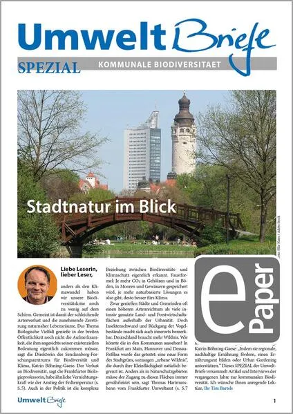 Umweltbriefe SPEZIAL - Kommunale Biodiversität