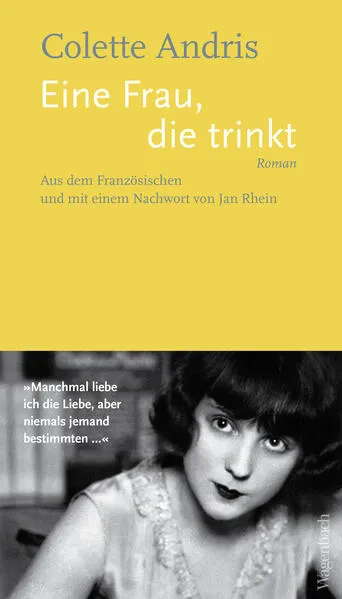 Cover: Eine Frau, die trinkt