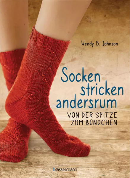 Socken stricken andersrum - Von der Spitze zum Bündchen