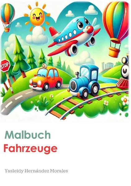 Malbuch Fahrzeuge