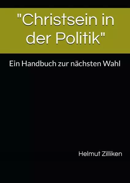 "Christsein in der Politik"