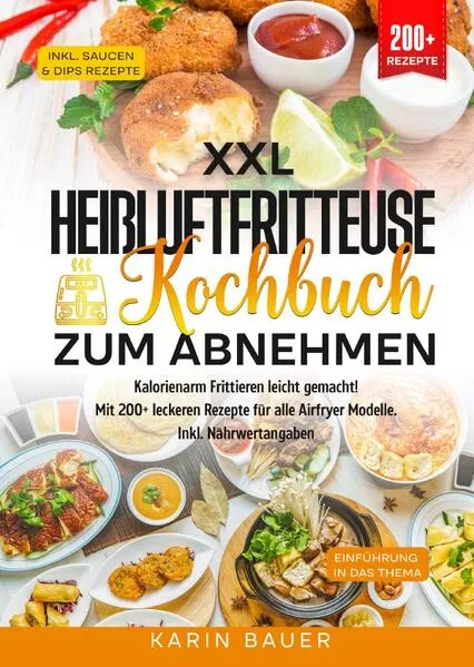 XXL Heißluftfritteuse Kochbuch zum Abnehmen