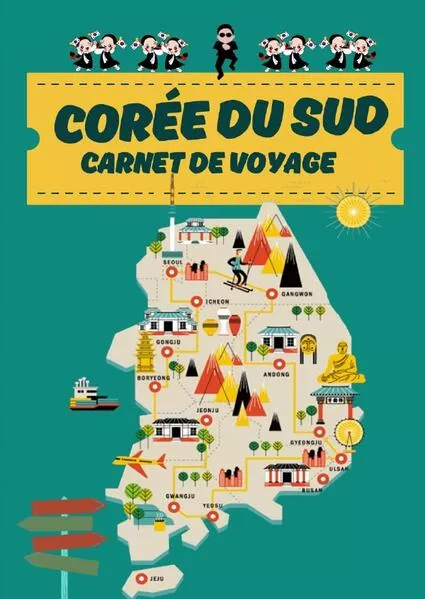 Corée du Sud Carnet de voyage
