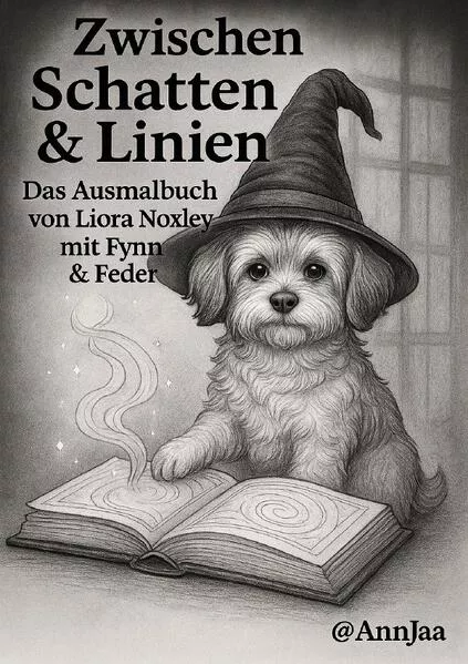 Zwischen Schatten & Linien - Das Ausmalbuch von Liora Noxley mit Fynn & Feder