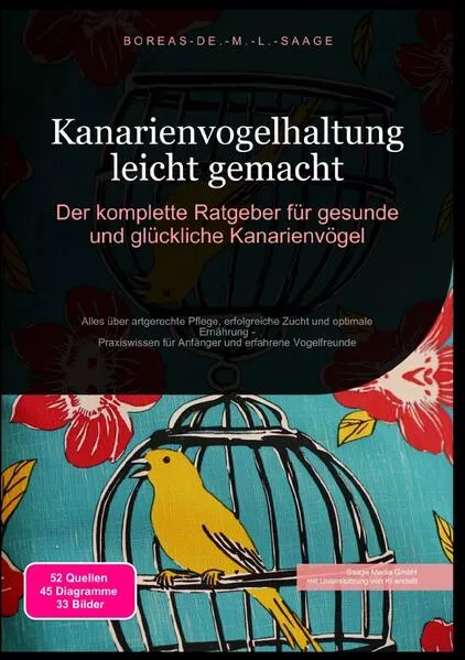 Vogel (DE) / Kanarienvogelhaltung leicht gemacht: Der komplette Ratgeber für gesunde und glückliche Kanarienvögel