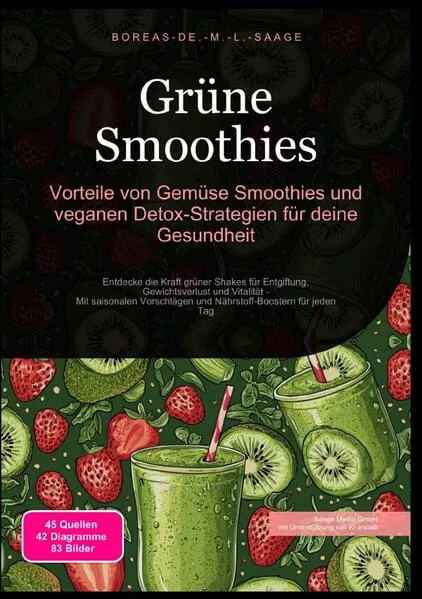 Smoothie (DE) / Grüne Smoothies: Vorteile von Gemüse Smoothies und veganen Detox-Strategien für deine Gesundheit