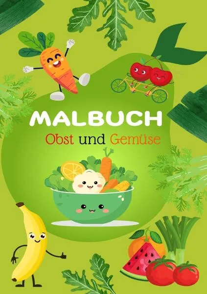 Malbuch Obst und Gemüse