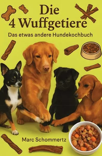 Die 4 Wuffgetiere - Das etwas andere Hundekochbuch