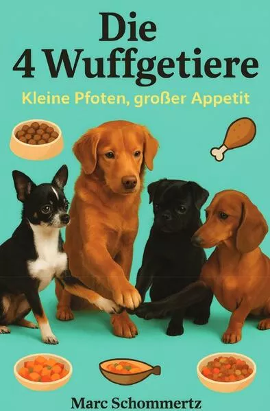 Die 4 Wuffgetiere - Kleine Pfoten, groĂźer Appetit