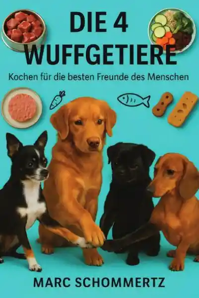 Die 4 Wuffgetiere - Kochen fĂĽr die besten Freunde des Menschen