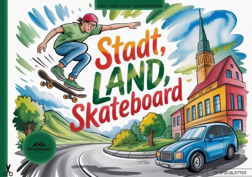 Stadt, Land, Skateboard