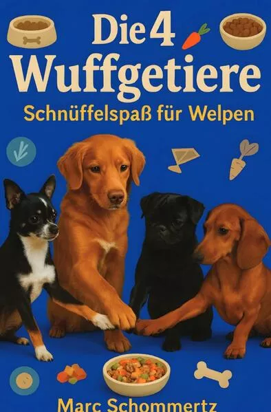 Die 4 Wuffgetiere - SchnĂĽffelspaĂź fĂĽr Welpen