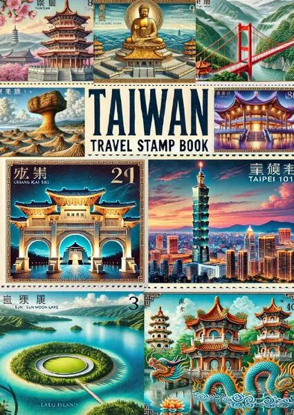 Taiwan Travel Stamp book