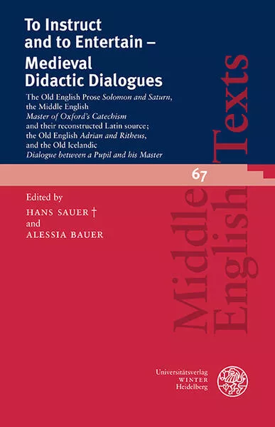 To Instruct and to Entertain – Medieval Didactic Dialogues