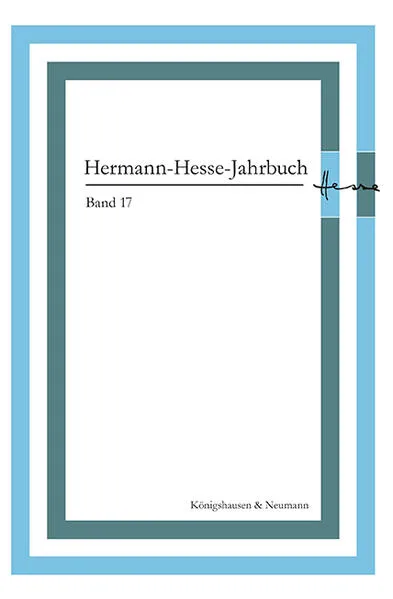 Hermann-Hesse-Jahrbuch, Band 17