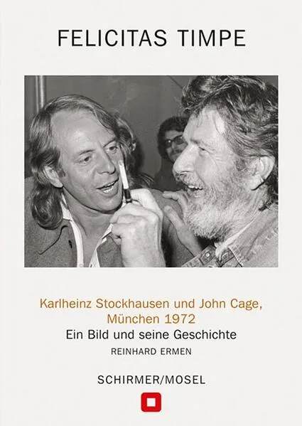 Karlheinz Stockhausen und John Cage, München 1972