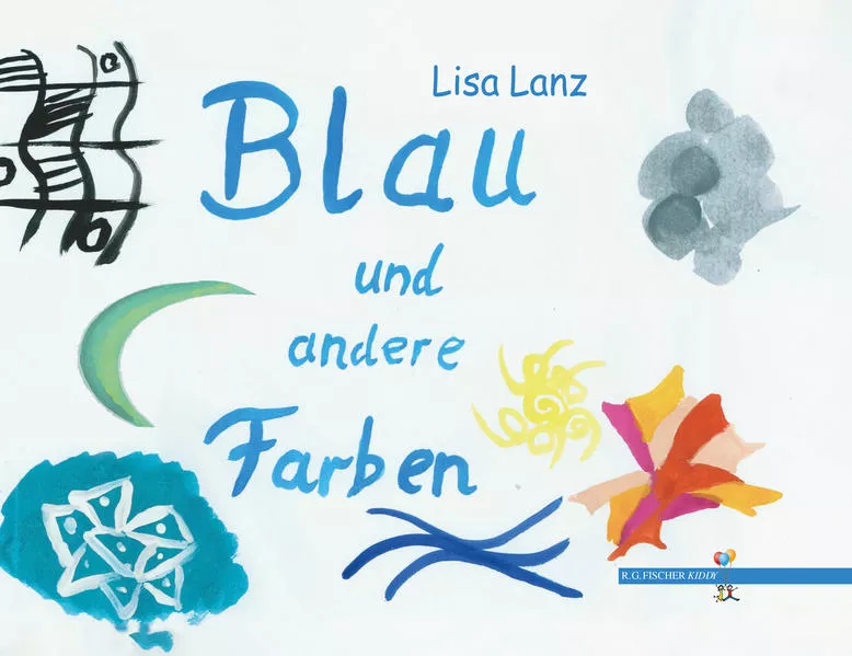 Blau und andere Farben