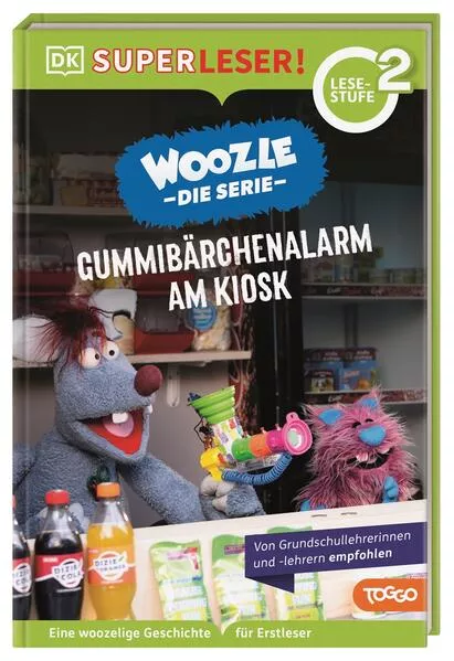 Cover: SUPERLESER! Woozle Die Serie: Gummibärchenalarm am Kiosk