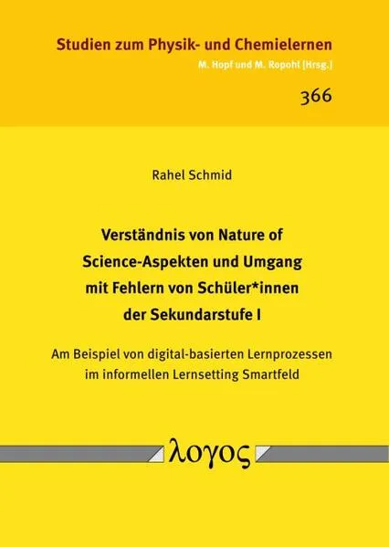 Verständnis von Nature of Science-Aspekten und Umgang mit Fehlern von Schüler*innen der Sekundarstufe I