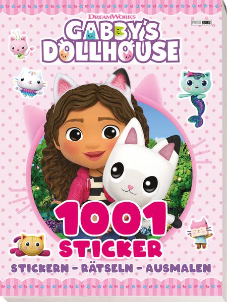 Gabby's Dollhouse: 1001 Sticker: Stickern – Rätseln – Ausmalen