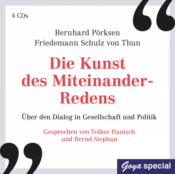 Die Kunst des Miteinander-Redens