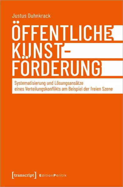 Cover: Öffentliche Kunstförderung