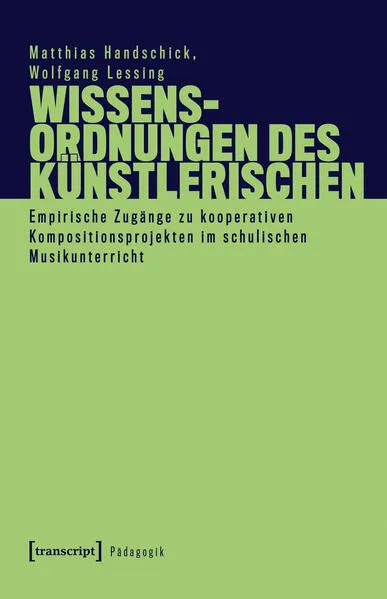 Cover: Wissensordnungen des Künstlerischen
