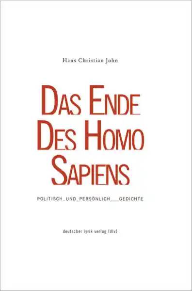 Cover: DAS ENDE DES HOMO SAPIENS
