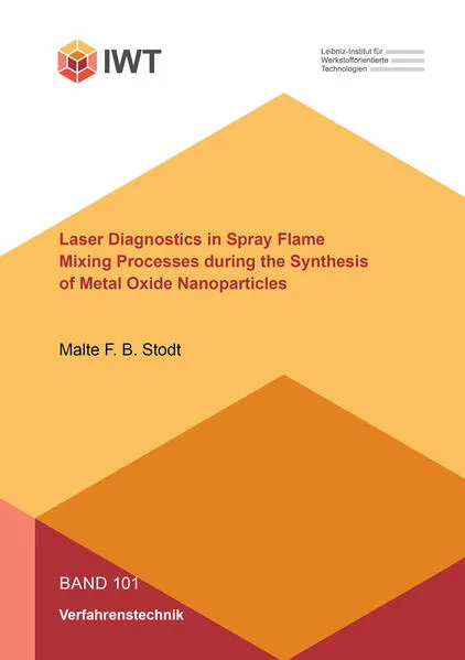 Cover: Laser Diagnostics in Spray Flame Mixing Processes during the Synthesis of Metal Oxide Nanoparticles