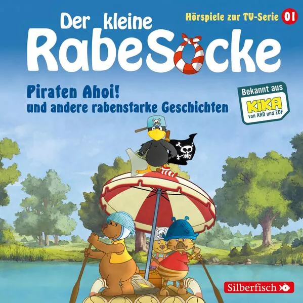 Piraten Ahoi!, Die Fußballwaldmeisterschaft, Das goldene Amulett (Der kleine Rabe Socke - Hörspiele zur TV Serie 1)