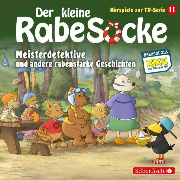 Meisterdetektive, Der Pechvogel, Frau Dachs hat Geburtstag (Der kleine Rabe Socke - Hörspiele zur TV Serie 11)