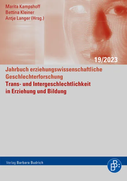 Cover: Trans- und Intergeschlechtlichkeit in Erziehung und Bildung