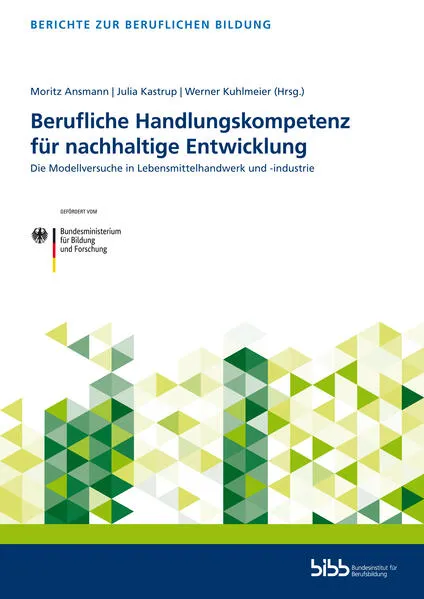 Cover: Berufliche Handlungskompetenz für nachhaltige Entwicklung