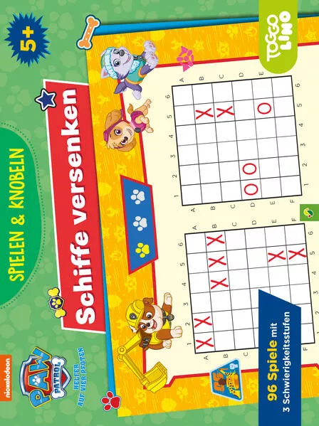 PAW Patrol Schiffe versenken | Spieleblock