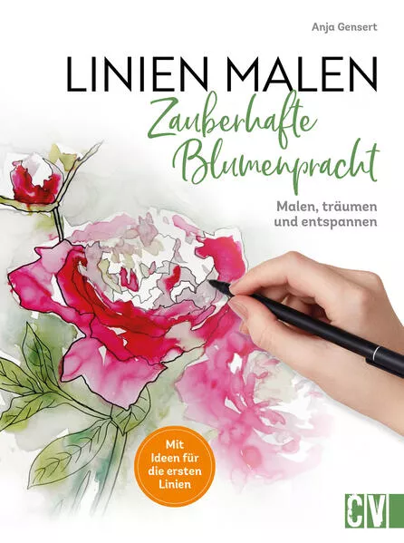 Linien malen – Zauberhafte Blumenpracht