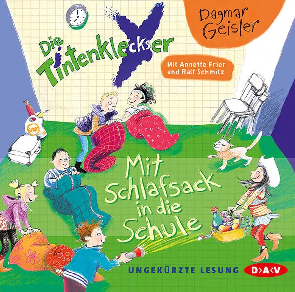 Die Tintenkleckser – Teil 1: Mit Schlafsack in die Schule