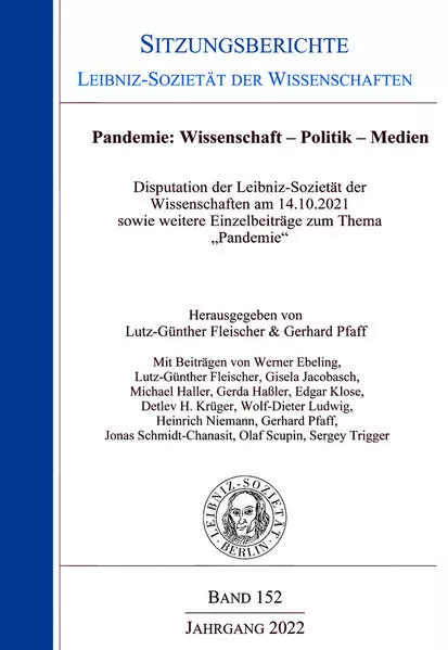 Pandemie: Wissenschaft – Politik – Medien