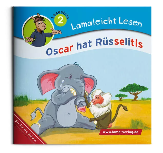 Lamaleicht Lesen Oscar hat Rüsselitis